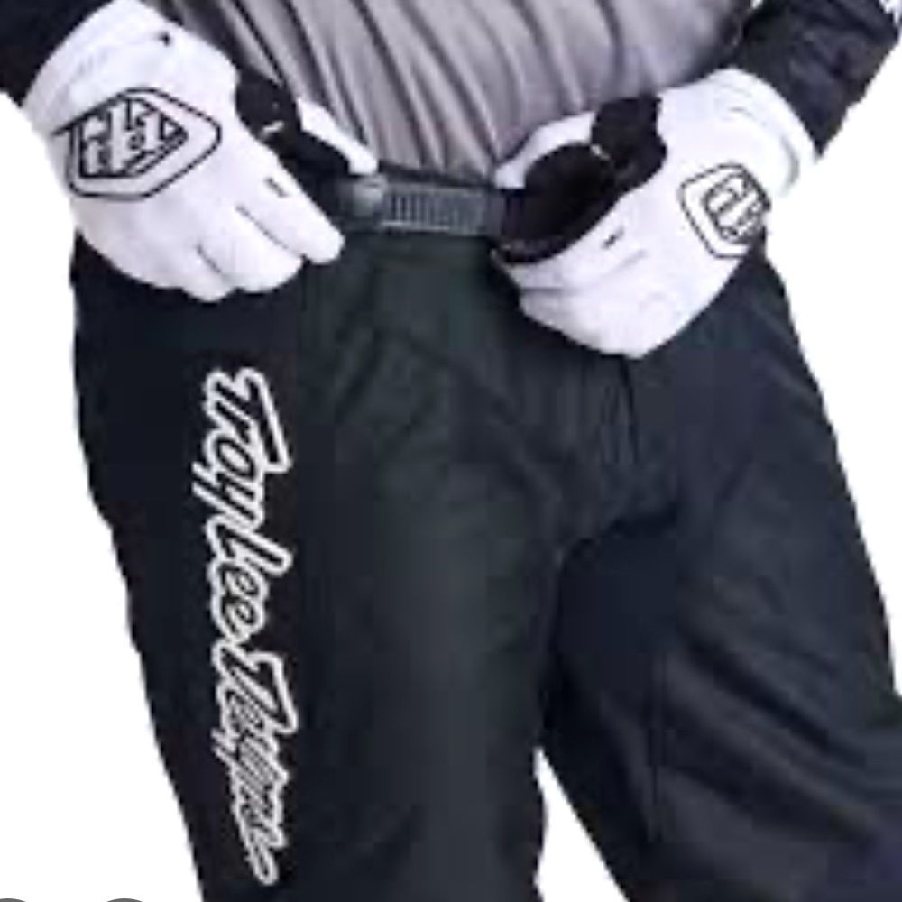 Official Troy Lee Designs Moto, motocross pants, black with GP logo BNWT 30